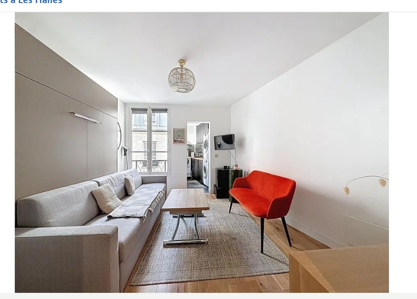 Apartamento en París Les Halles